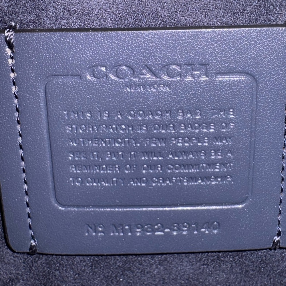 Coach Emery Crossbody with Horse and Carriage Print - Blue - Picture 12 of 13